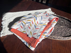 Falling Leaves Double Gauze Baby Blanket