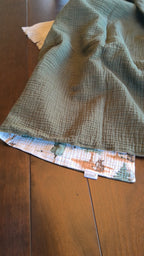 Whispering Pines Double Gauze Baby Blanket