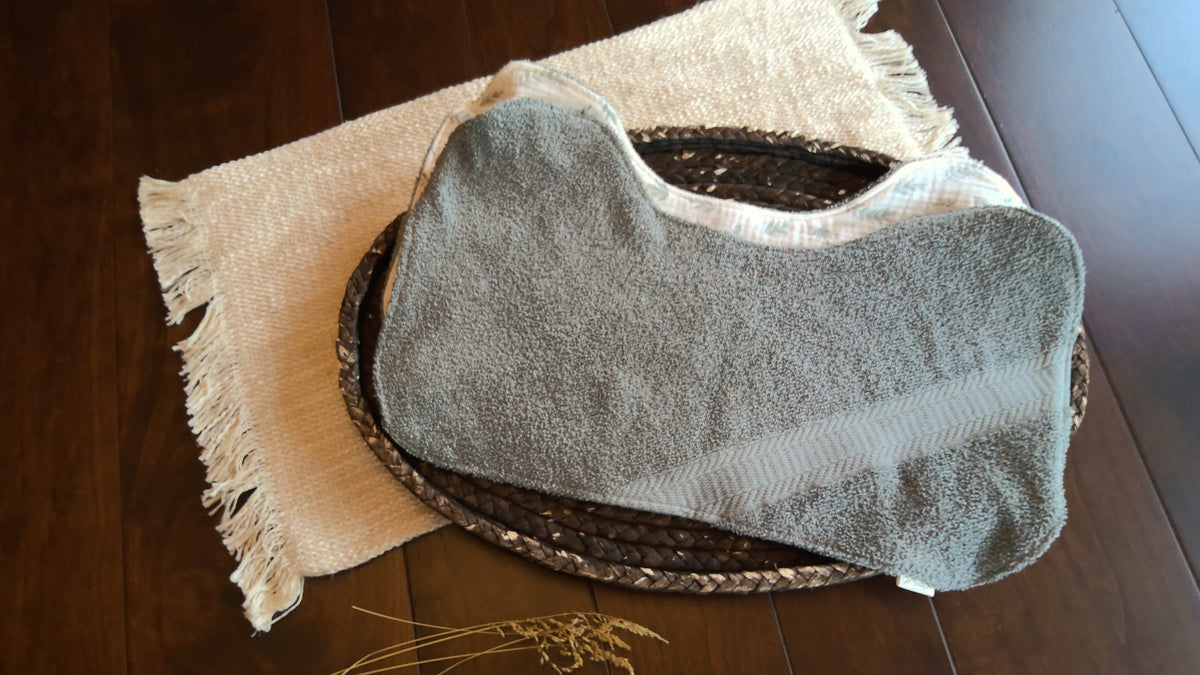 Autumn Sage Double Gauze Burp Cloth
