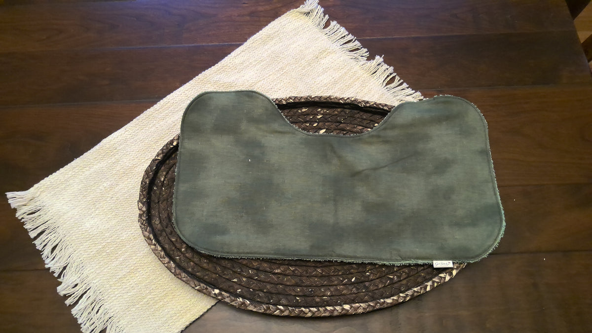 Eucalyptus Burp Cloth – Sage Terry