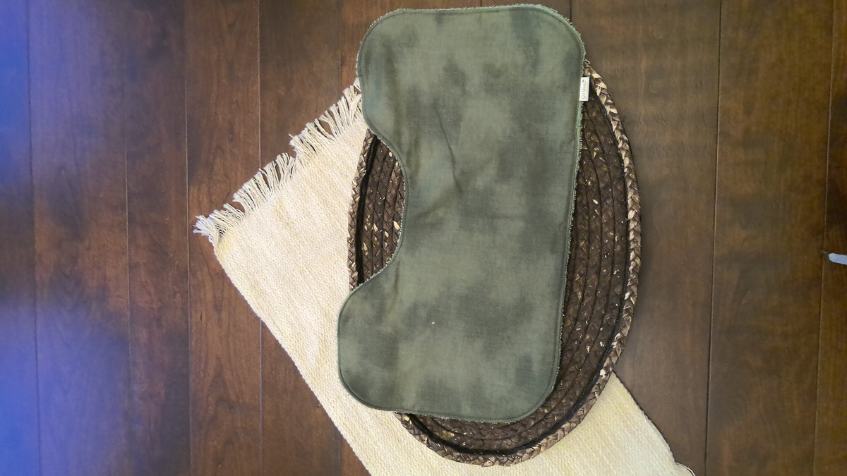 Eucalyptus Burp Cloth – Sage Terry