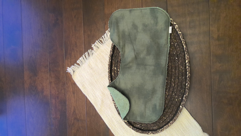 Eucalyptus Burp Cloth – Sage Terry
