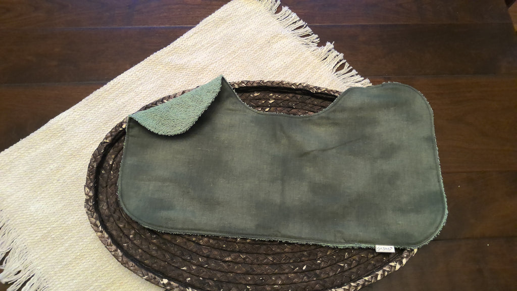 Eucalyptus Burp Cloth – Sage Terry