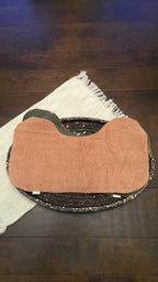Green Mushrooms Burp Cloth
