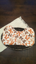 Harvest Bows Burp Cloth – Spice Terry