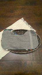 Into the Wild Burp Cloth – Gray Terry