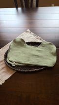 Sage Green Double Gauze Burp Cloth