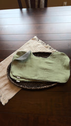 Sage Green Double Gauze Burp Cloth