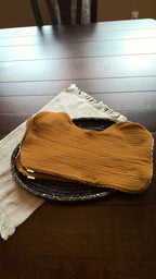 Golden Wheat Double Gauze Burp Cloth