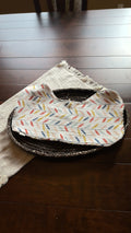 Falling Leaves Double Gauze Burp Cloth
