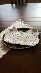 Falling Leaves Double Gauze Burp Cloth