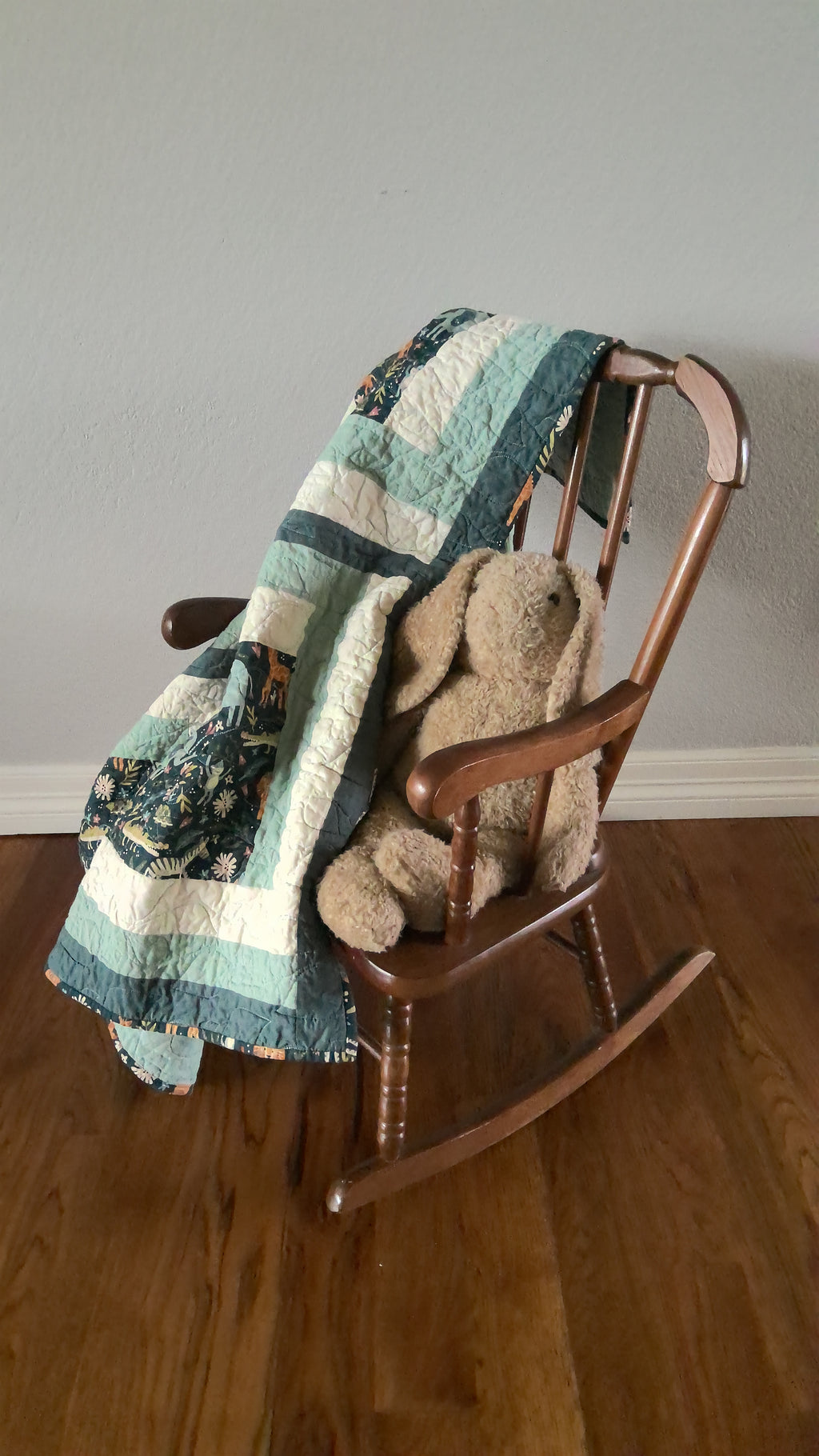 Into The Wild Baby Quilt