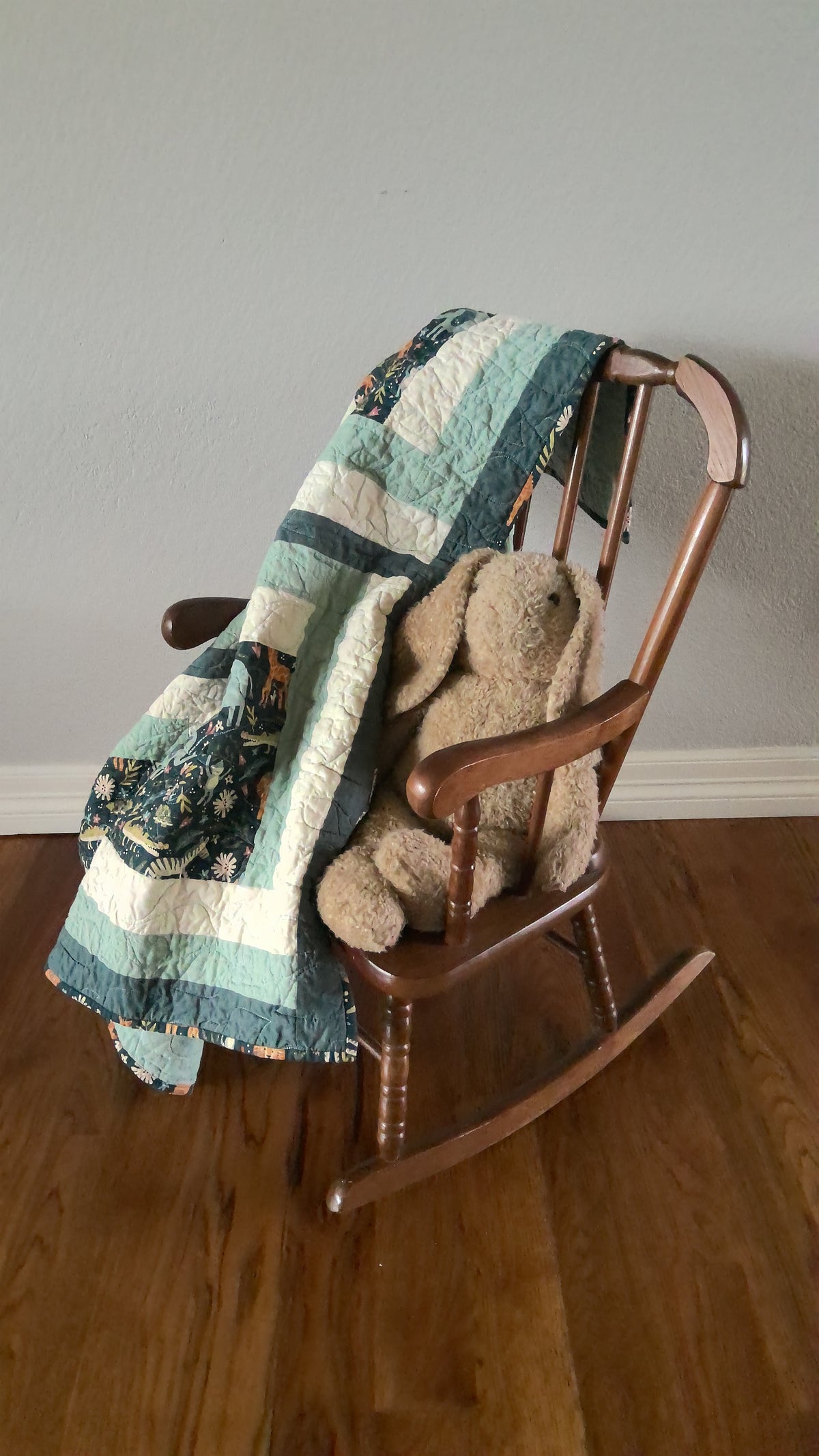 Into The Wild Baby Quilt