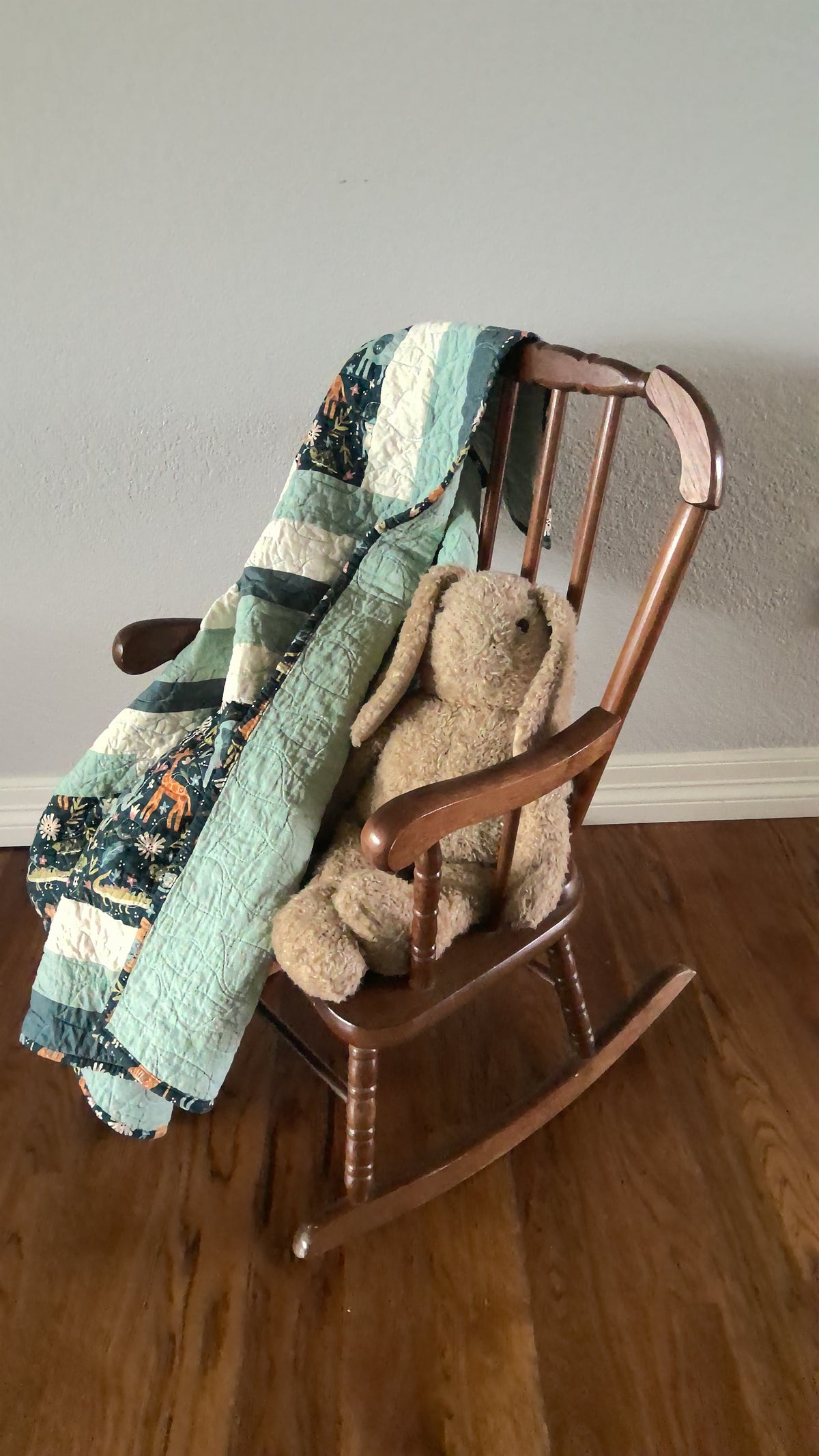 Into The Wild Baby Quilt