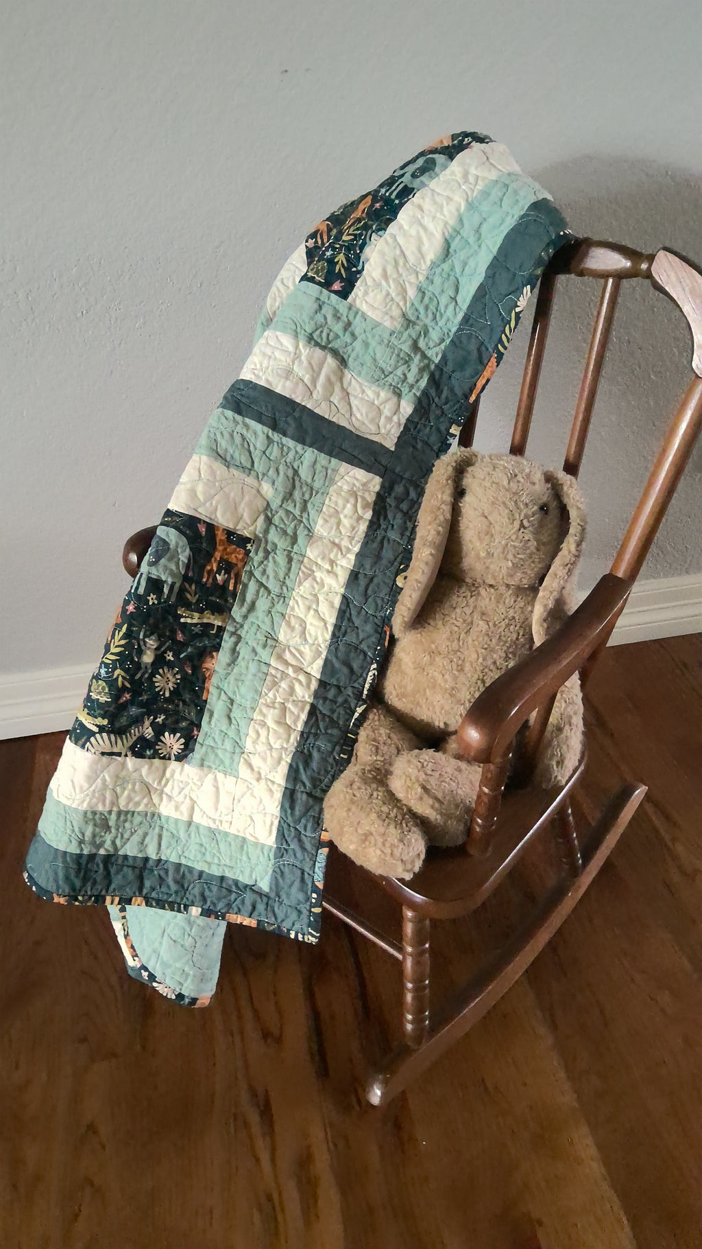 Into The Wild Baby Quilt