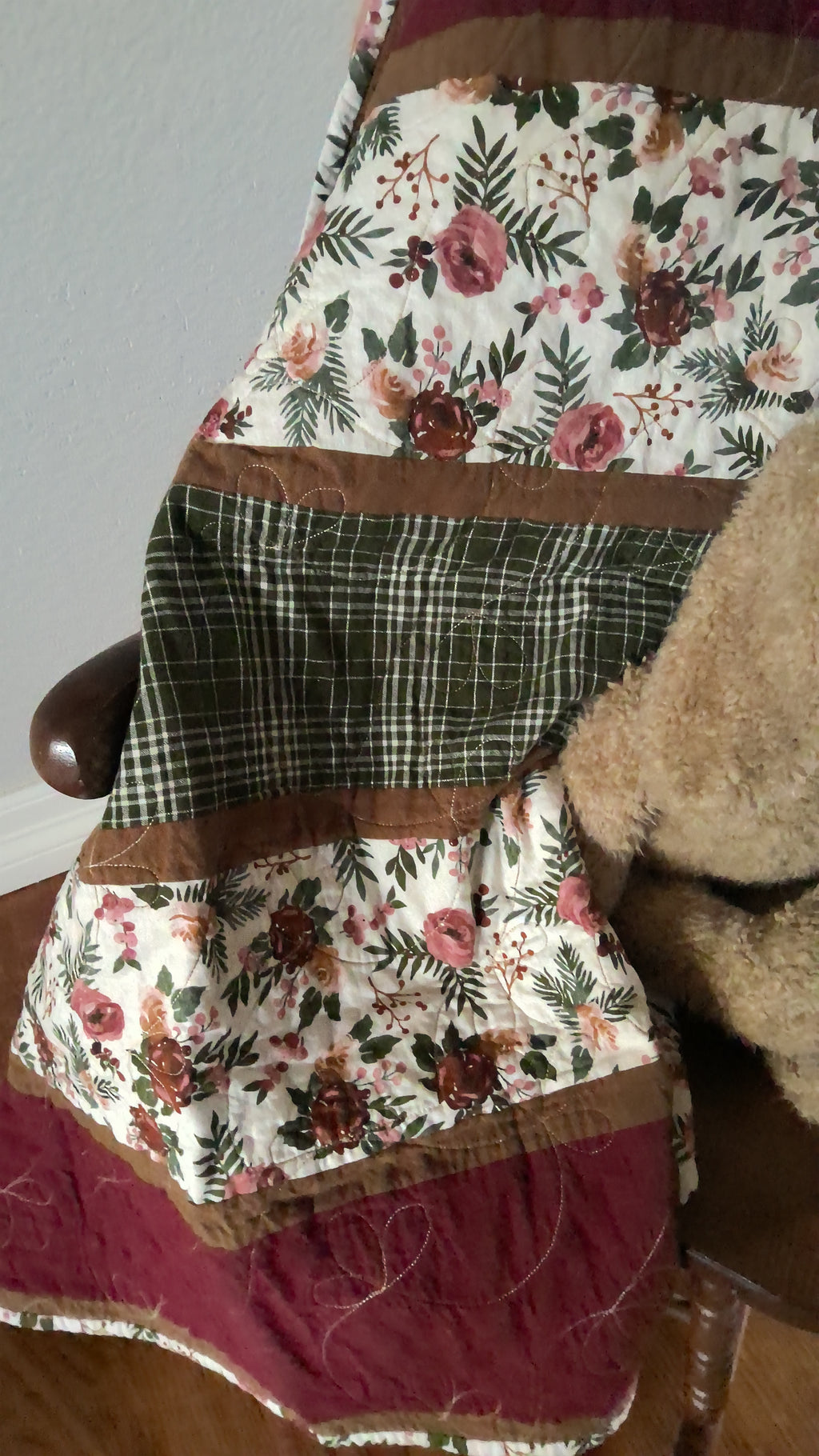 Cottage Garden Baby Quilt
