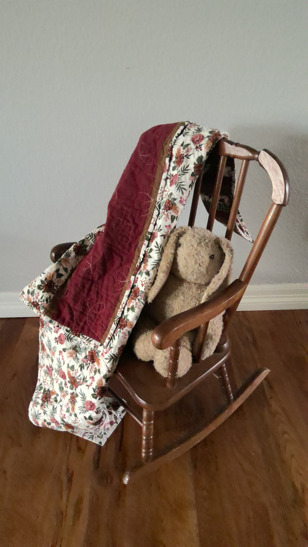 Cottage Garden Baby Quilt