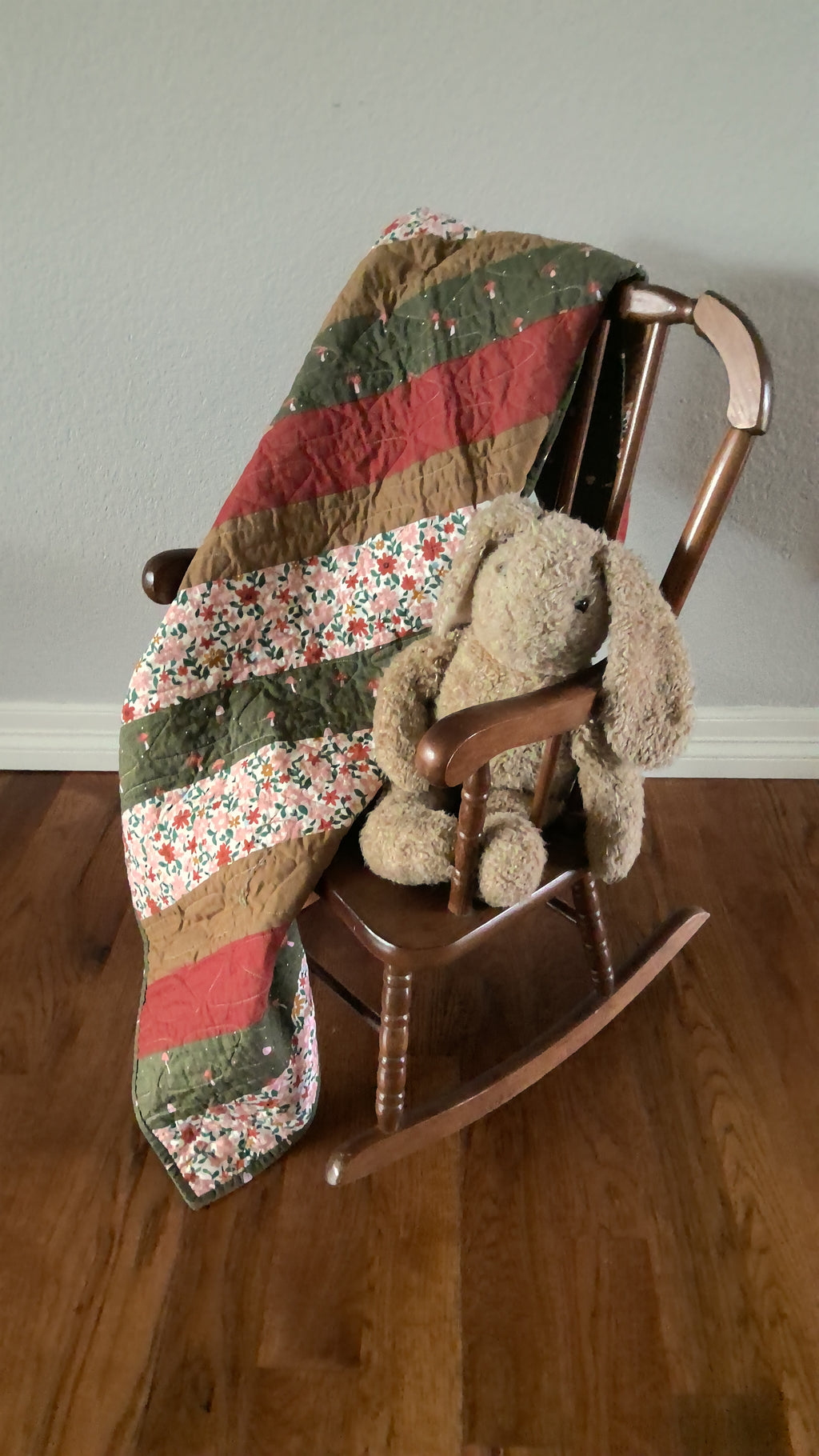 Meadow Bloom Baby Quilt