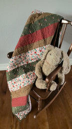 Meadow Bloom Baby Quilt