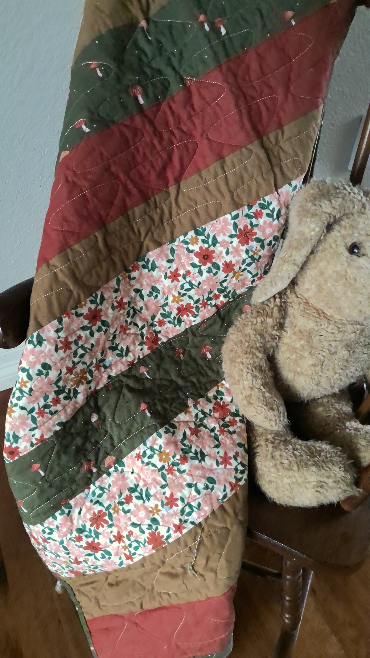 Meadow Bloom Baby Quilt