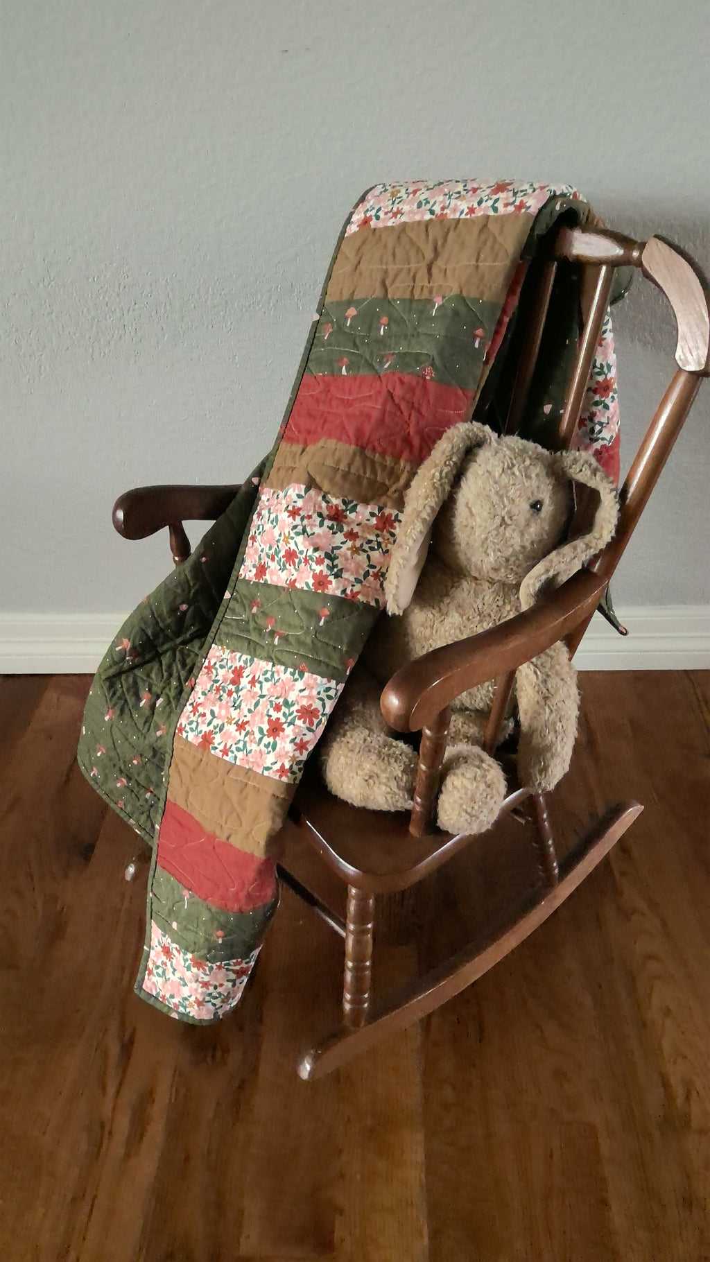 Meadow Bloom Baby Quilt