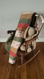 Meadow Bloom Baby Quilt