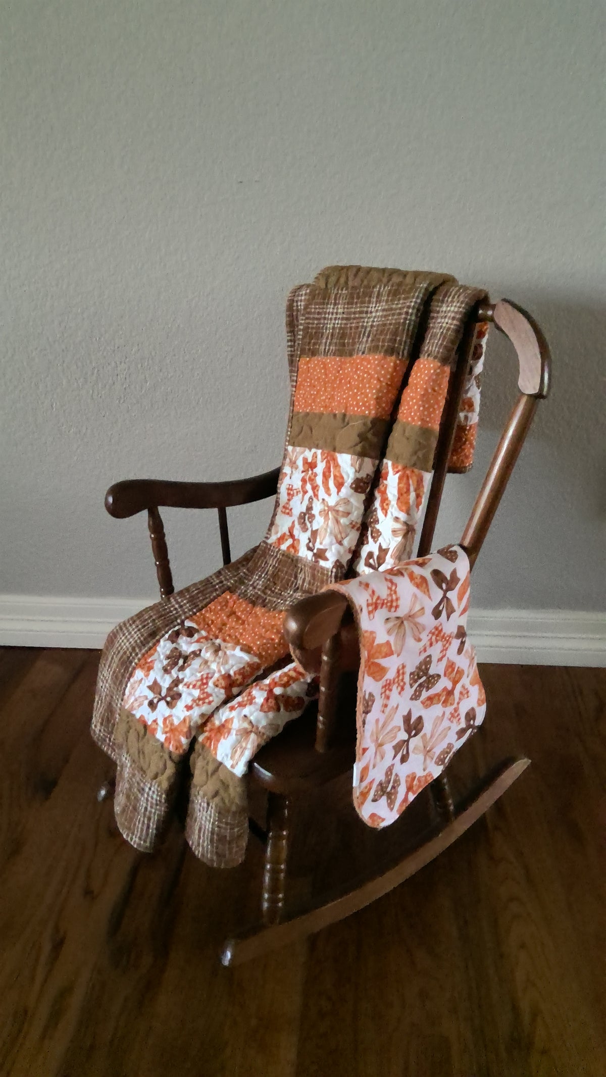 Harvest Bows Burp Cloth – Spice Terry