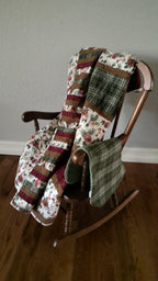Cottage Garden Baby Quilt